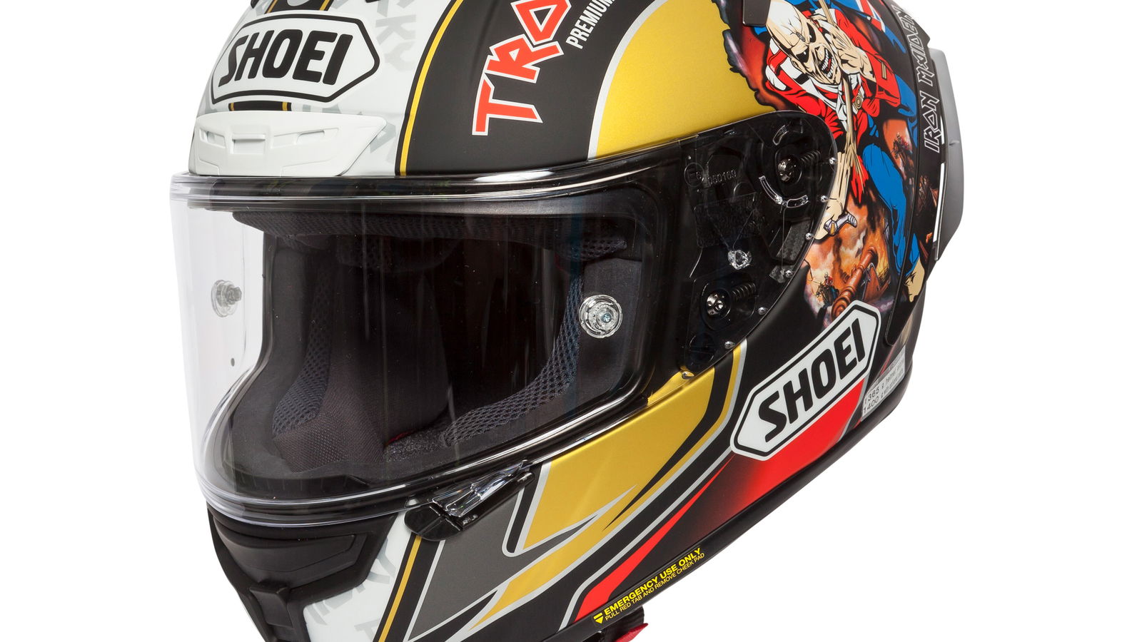 Shoei launches Iron Maiden X-Spirit III